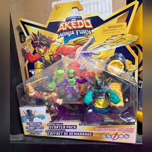 Legends Of Akedo Ninja Fury Official Rules Starter Pack - Multicolor